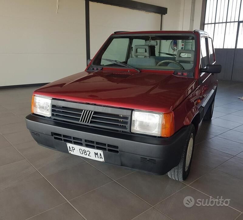 Usata Fiat Panda 39 CV (28 kW) 1997 Rosso Utilitaria