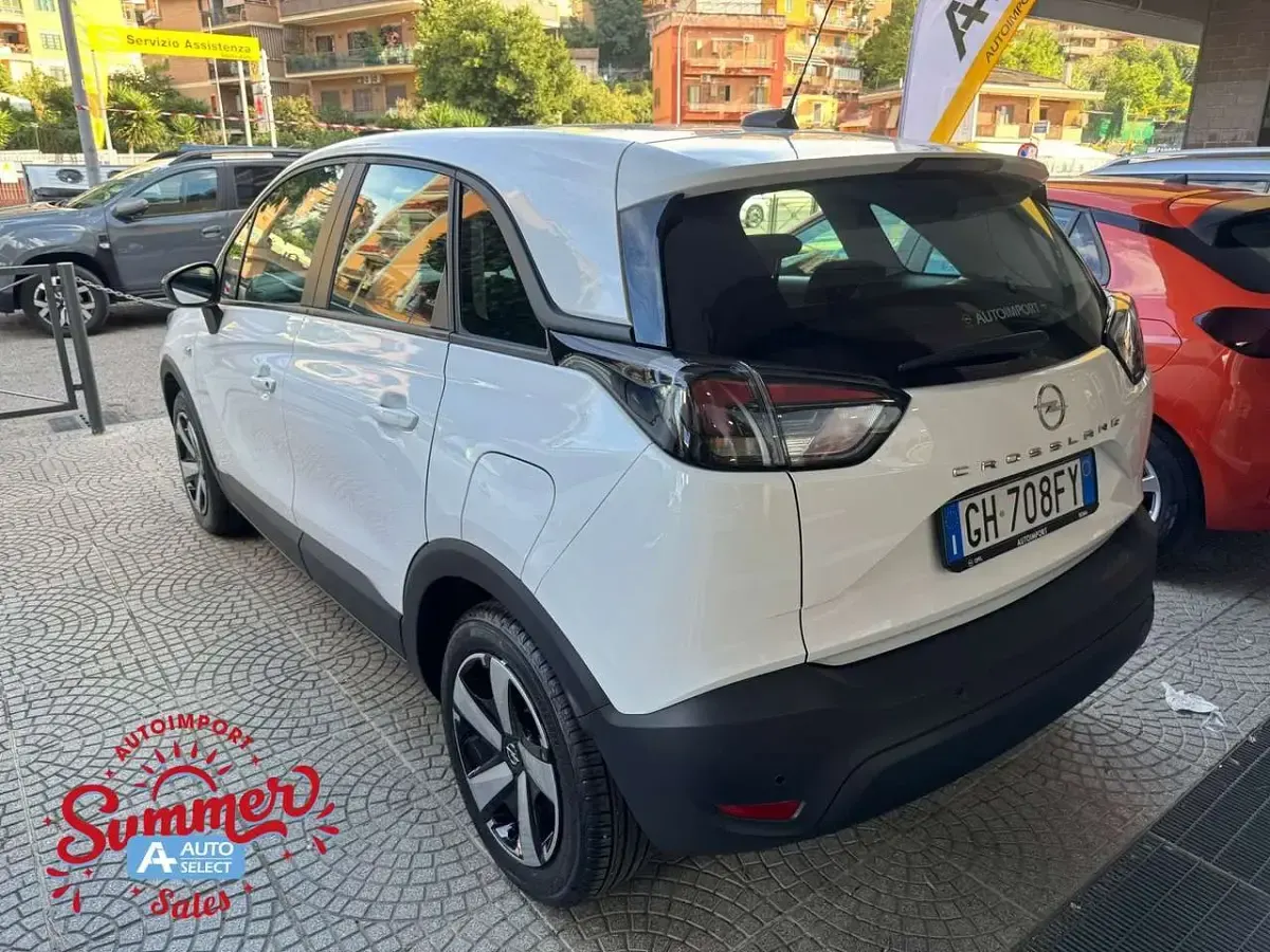 Usata Opel Crossland Edition 83 CV (61 kW) 2021 Bianco SUV