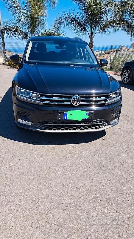 Usata VW Tiguan 116 CV (85 kW) 2017 Nero SUV
