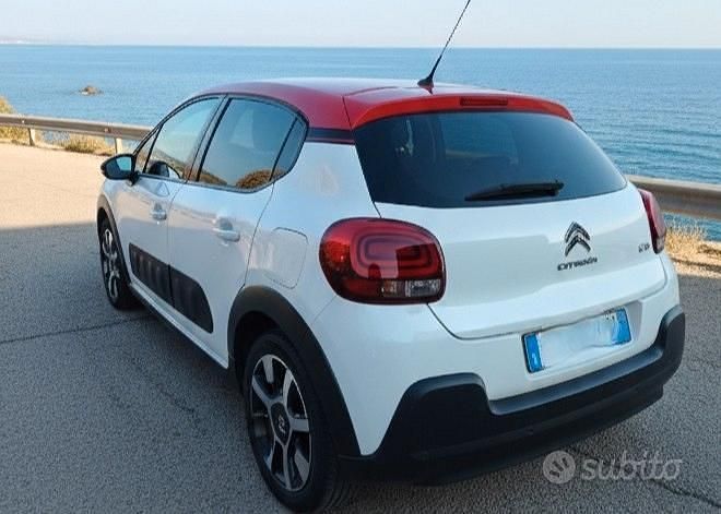 Usata Citroën C3 Shine 75 CV (55 kW) 2017 Bianco Berlina