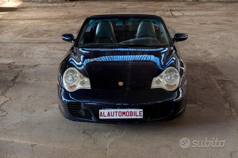 Usata Porsche 911 Carrera 4S Cabriolet 319 CV (234 kW) 2004 Blu Cabrio