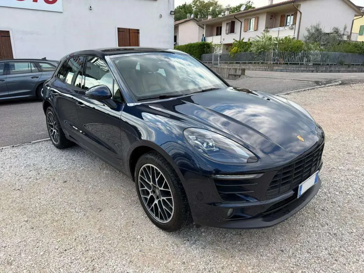 Usata Porsche Macan 340 CV (250 kW) 2018 Blu SUV