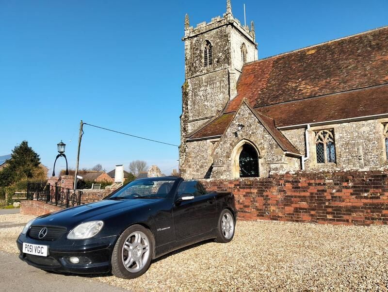 Usata Mercedes SLK32 AMG AMG 353 CV (259 kW) 2001 Nero Cabrio