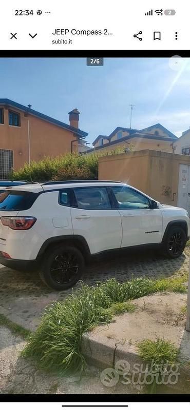 Usata Jeep Compass Night Eagle 120 CV (88 kW) 2021 Bianco SUV