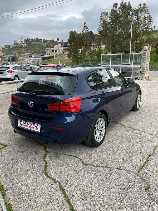 Usata BMW 116 116 CV (85 kW) 2016 Blu Utilitaria