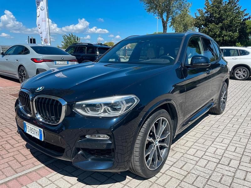 Carbonschwarz metallizzato Usata 2018 BMW X3 M Sport SUV | 29.000 € (Buon prezzo) - Immagine 1/4