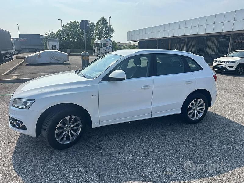Usata Audi Q5 S-Line 190 CV (139 kW) 2017 Bianco SUV