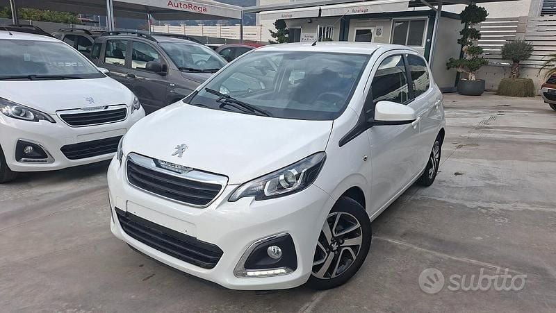 Usata Peugeot 108 69 CV (50 kW) 2016 Bianco Utilitaria