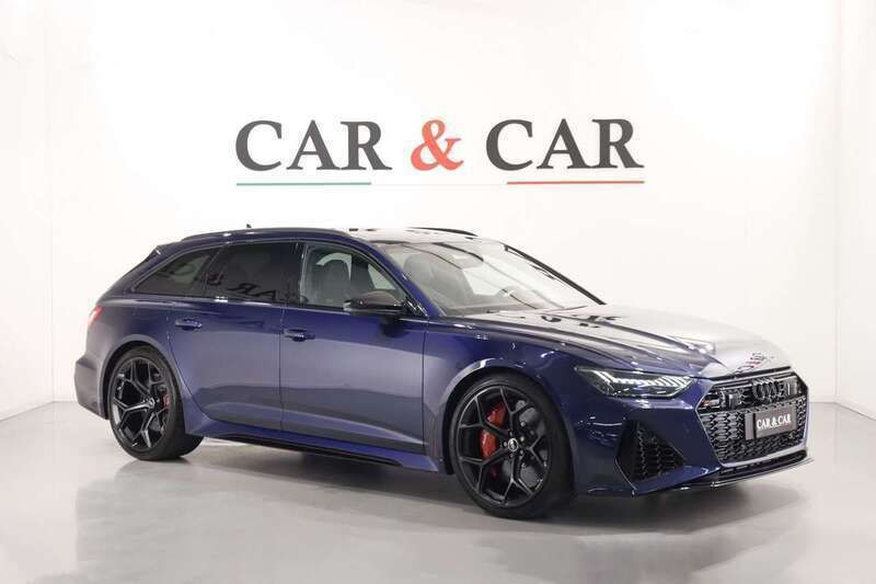 Blu navarra Nuova 2025 Audi RS6 Performance Station wagon | 166.000 € (Cara) - Immagine 1/4