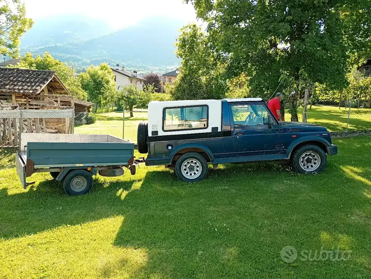 Usata Suzuki Samurai 69 CV (50 kW) 1997 Blu SUV