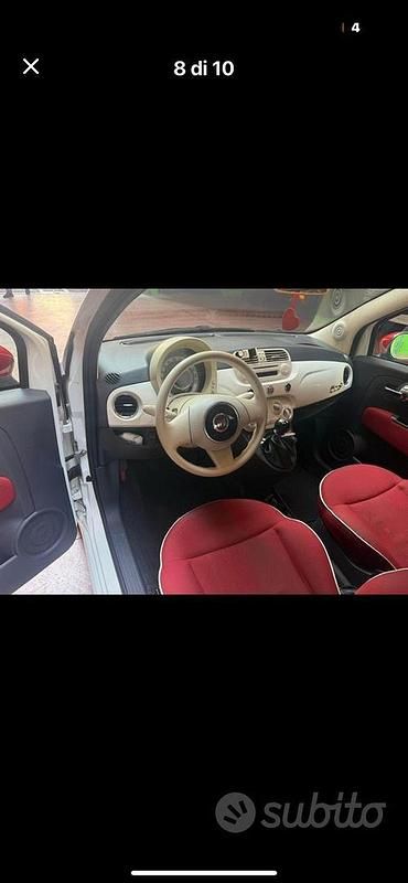 Usata Fiat 500 69 CV (50 kW) 2012 Bianco Cabrio