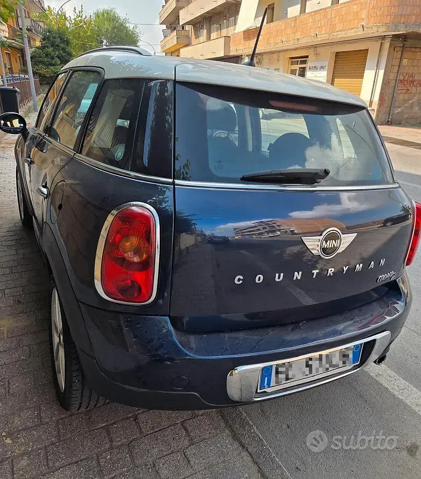 Usata Mini Cooper D Countryman 111 CV (81 kW) 2012 Bluazzurro SUV