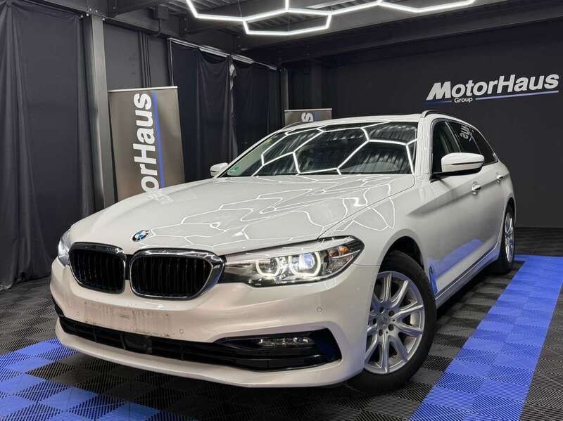 Usata BMW 520 Sport Line 190 CV (139 kW) 2018 Bianco Station wagon