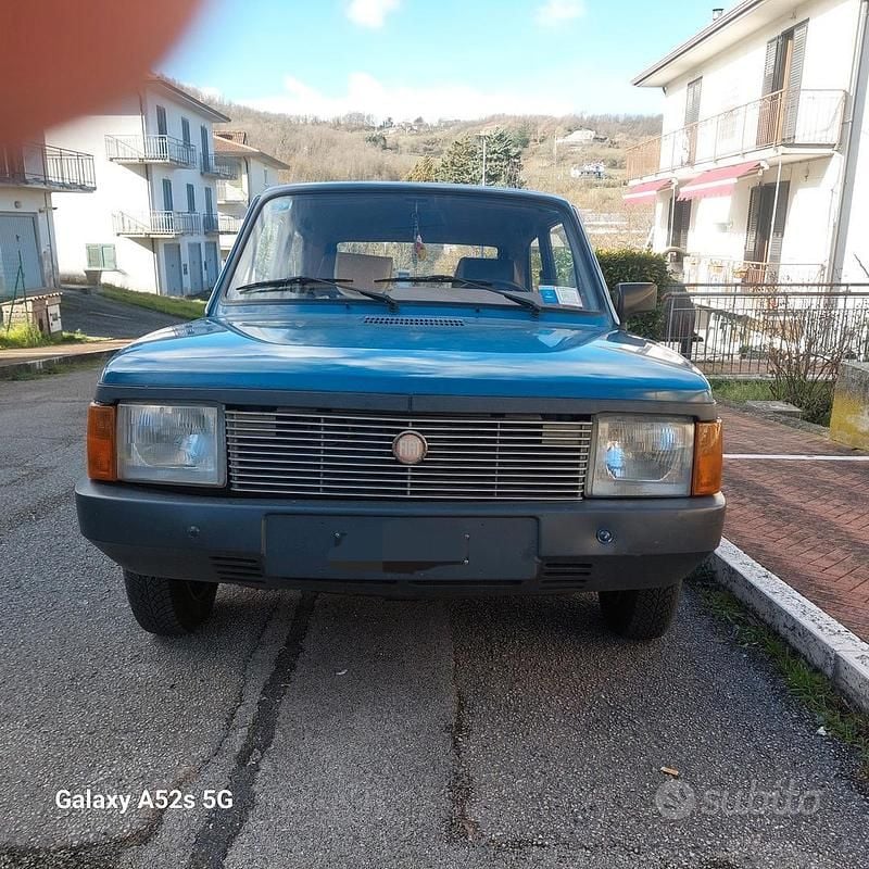 Usata Fiat 127 1982 Blu Utilitaria