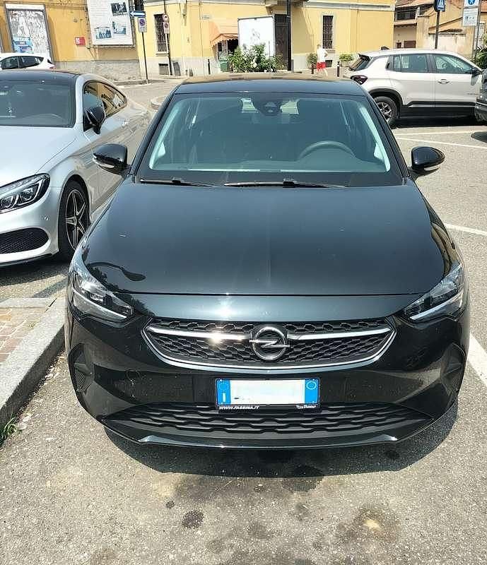 Usata Opel Corsa Elegance 75 CV (55 kW) 2022 Nero Berlina