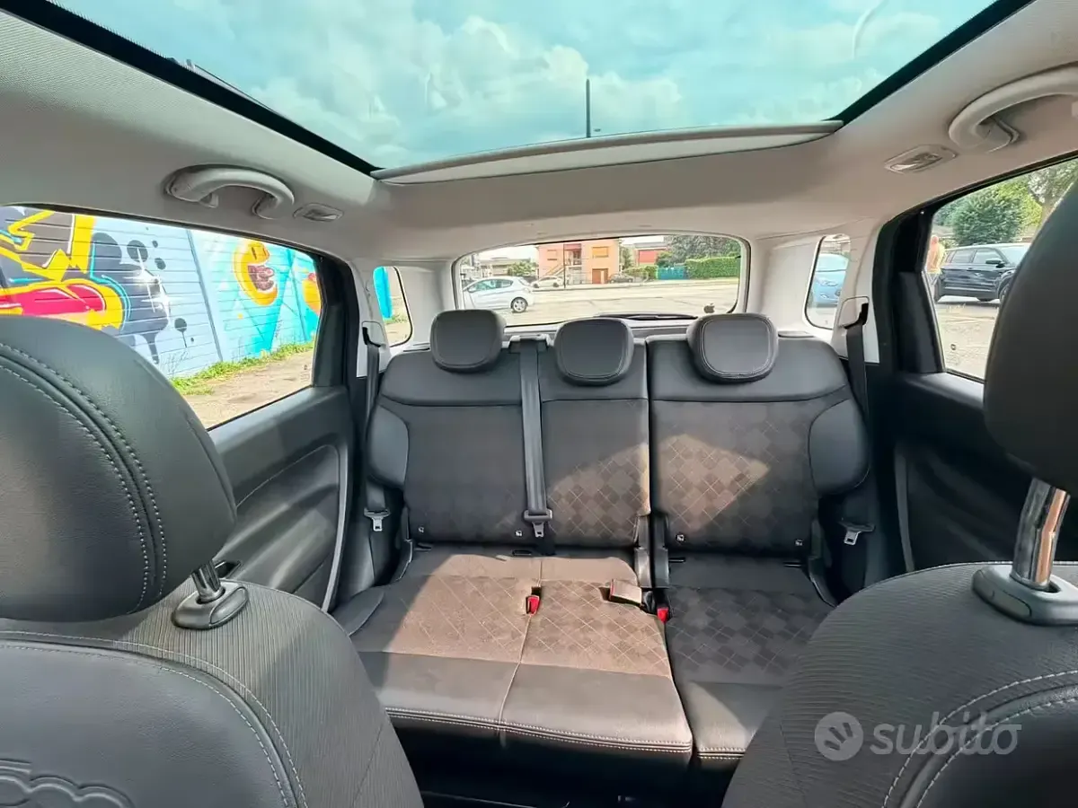 Usata Fiat 500L Lounge 120 CV (88 kW) 2018 Nero Monovolume