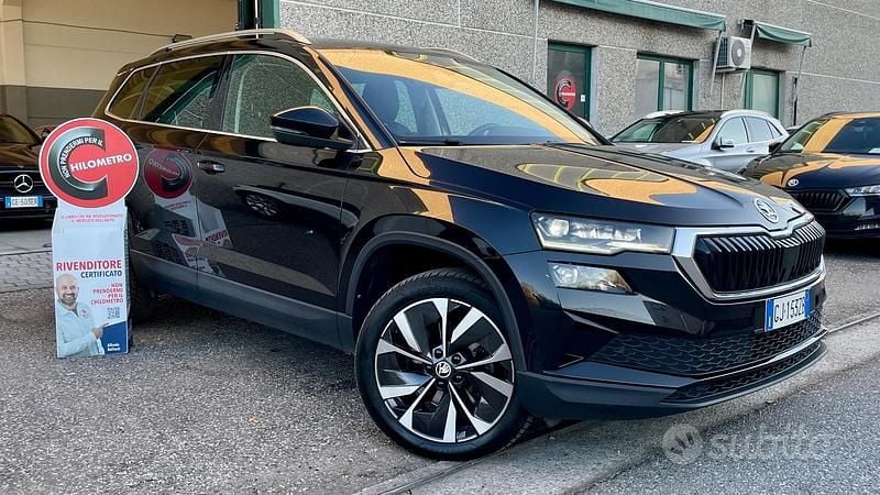 Usata Skoda Karoq Style 116 CV (85 kW) 2022 Nero SUV