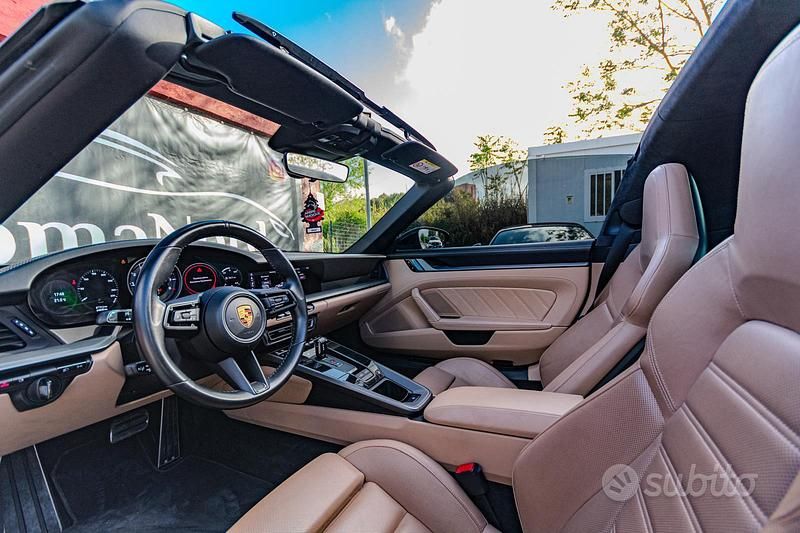 Usata Porsche 911 Targa 4S 450 CV (330 kW) 2021 Nero Cabrio