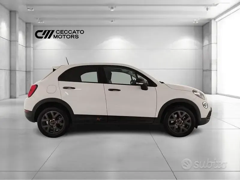 Usata Fiat 500X Cross 150 CV (110 kW) 2019 Bianco SUV