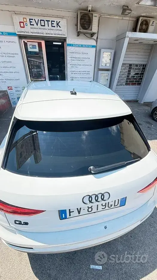 Usata Audi Q3 150 CV (110 kW) 2019 Bianco SUV