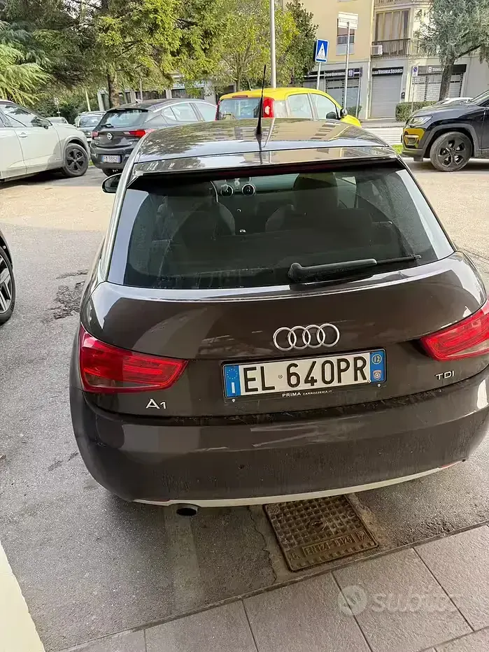 Usata Audi A1 143 CV (105 kW) 2012 Marrone Utilitaria
