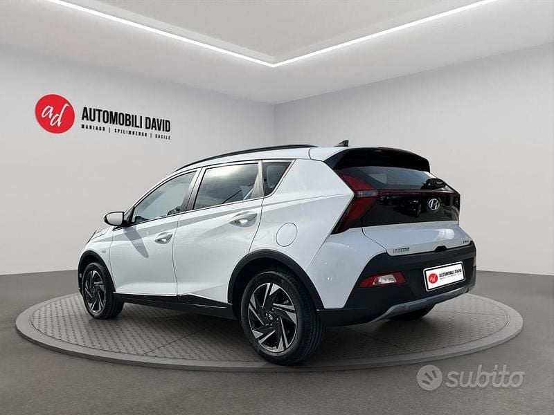 Usata Hyundai Bayon 100 CV (73 kW) 2023 Bianco SUV