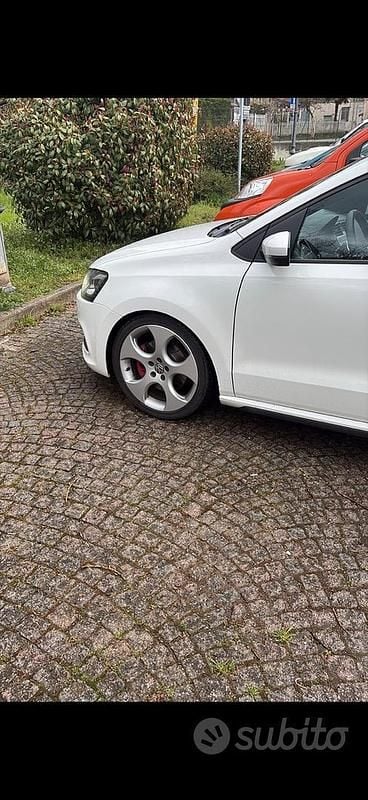 Usata VW Polo GTI 179 CV (131 kW) 2011 Bianco Berlina