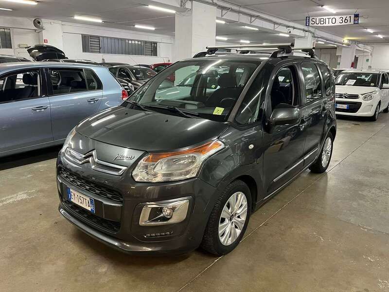 Grigio Usata 2015 Citroën C3 Picasso Monovolume | 7200 € (Buon prezzo) - Immagine 1/4