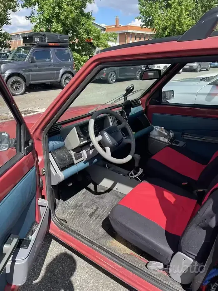 Usata Fiat Panda 54 CV (39 kW) 2002 Rosso Utilitaria