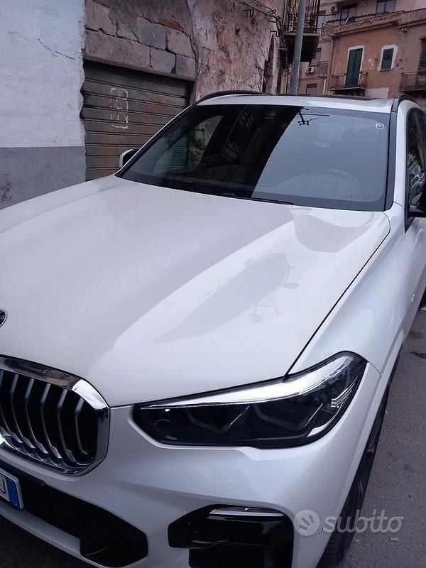 Usata BMW X5 M Sport 235 CV (172 kW) 2019 Bianco SUV