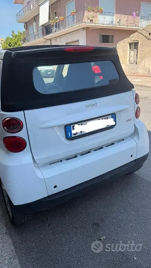 Usata Smart ForTwo Cabrio Brabus 98 CV (72 kW) 2009 Bianco Cabrio