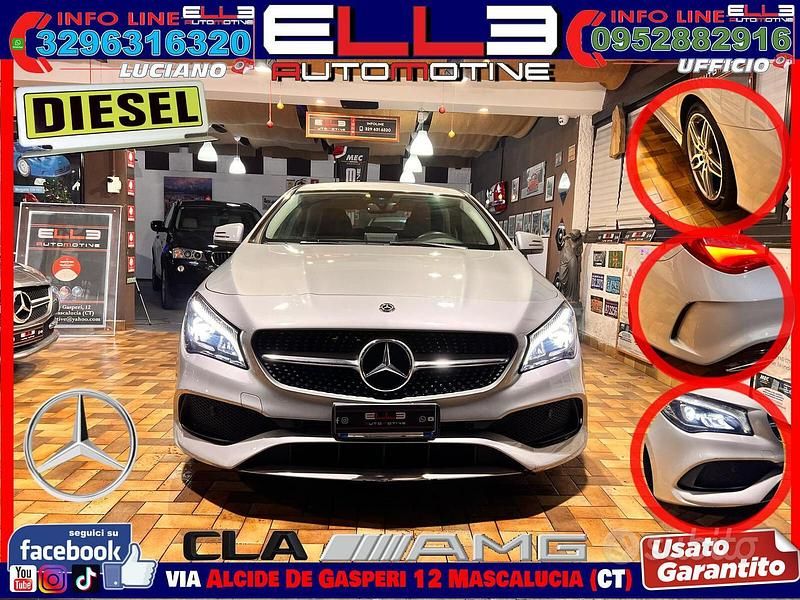 Usata Mercedes CLA200 Premium 136 CV (100 kW) 2018 Grigio Berlina