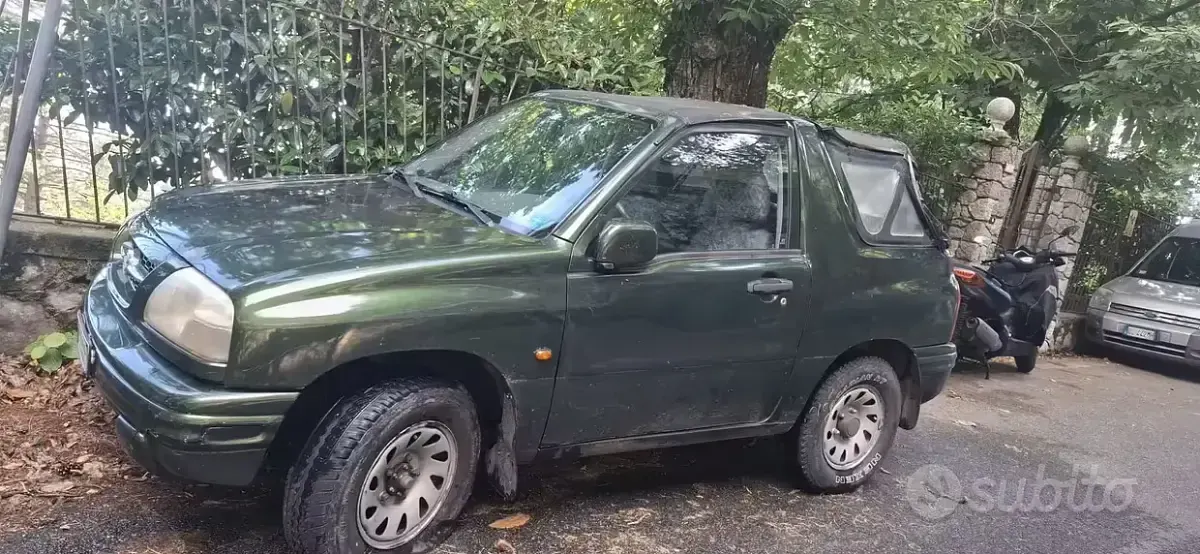 Usata Suzuki Vitara 94 CV (69 kW) 2000 Verde SUV