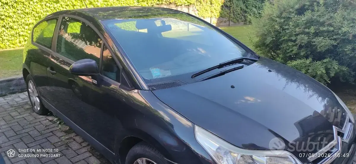 Usata Citroën C4 88 CV (64 kW) 2008 Nero Coupé