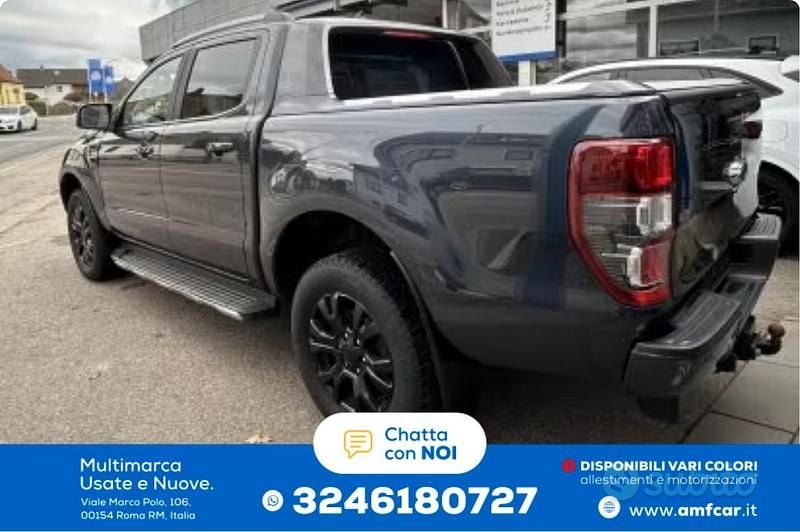 Usata Ford Ranger Wildtrack 213 CV (156 kW) 2022 Grigio Pick-up