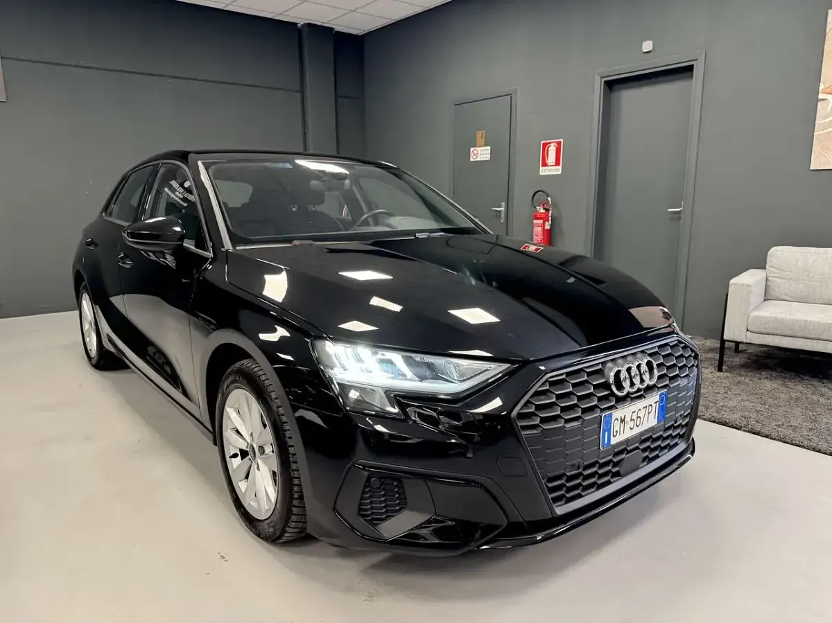 Usata Audi A3 Advanced 150 CV (110 kW) 2023 Nero Berlina