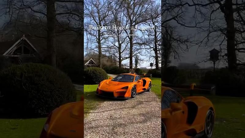 Usata McLaren Senna 825 CV (606 kW) 2020 Arancione Coupé