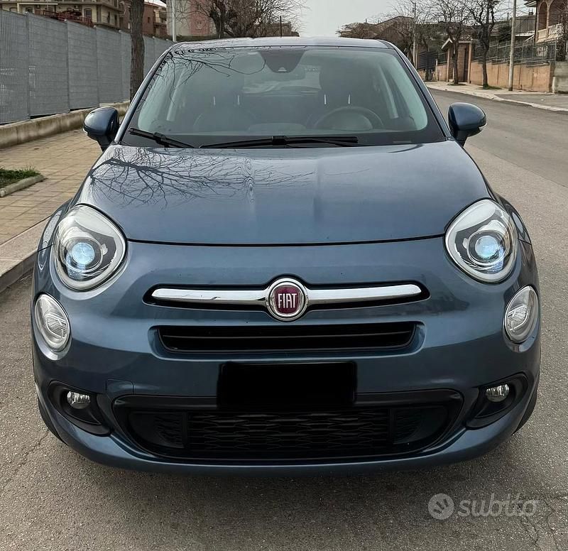 Usata Fiat 500X Lounge 95 CV (69 kW) 2019 Blu SUV