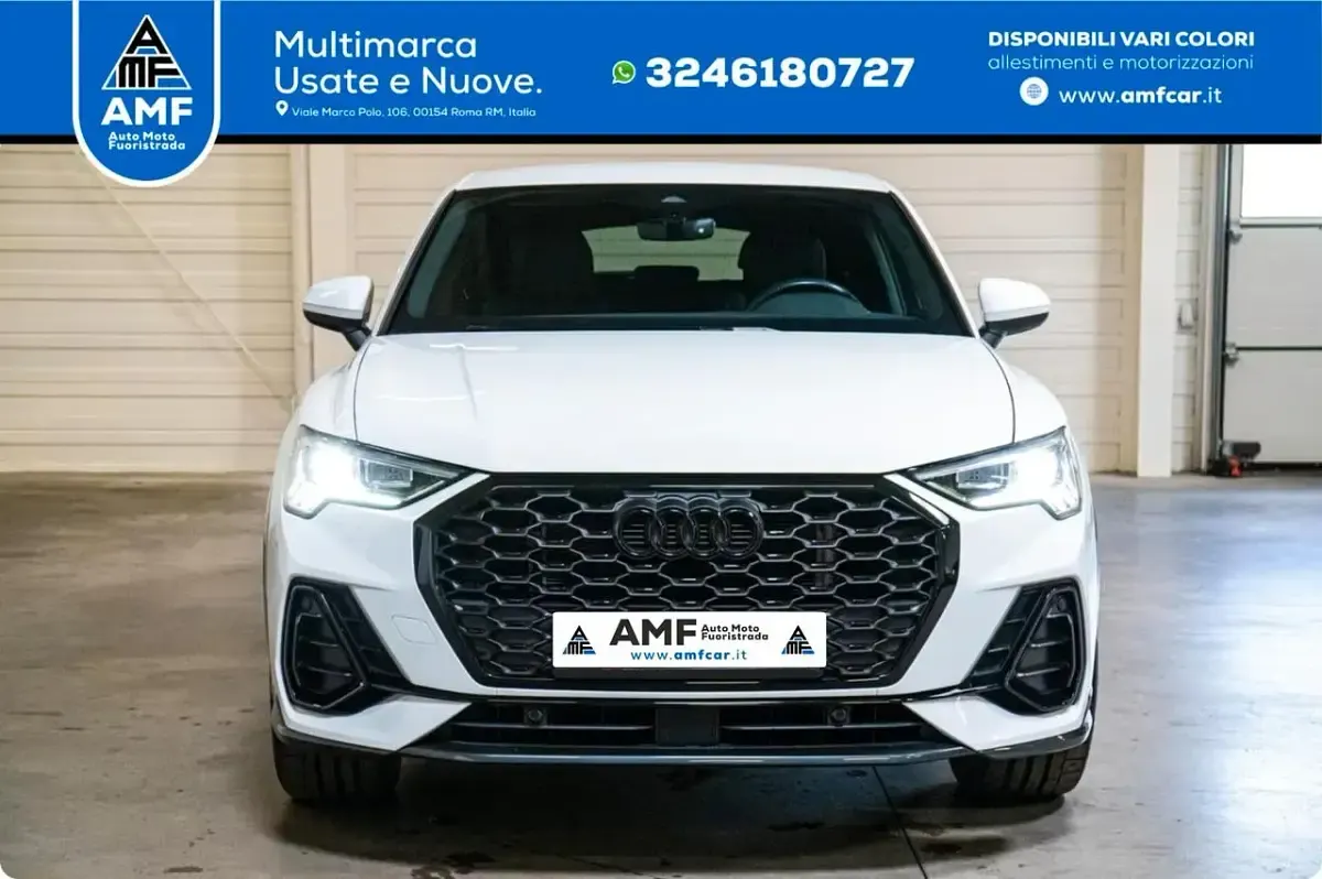 Usata Audi Q3 Sportback S-Line 149 CV (109 kW) 2022 Bianco SUV