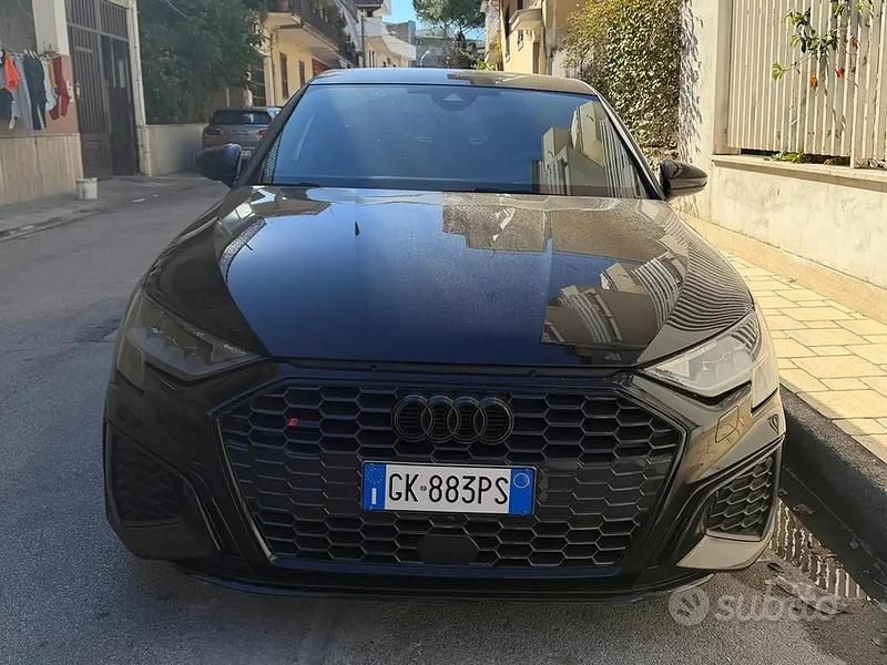 Usata Audi A3 S-Line 116 CV (85 kW) 2021 Nero Berlina