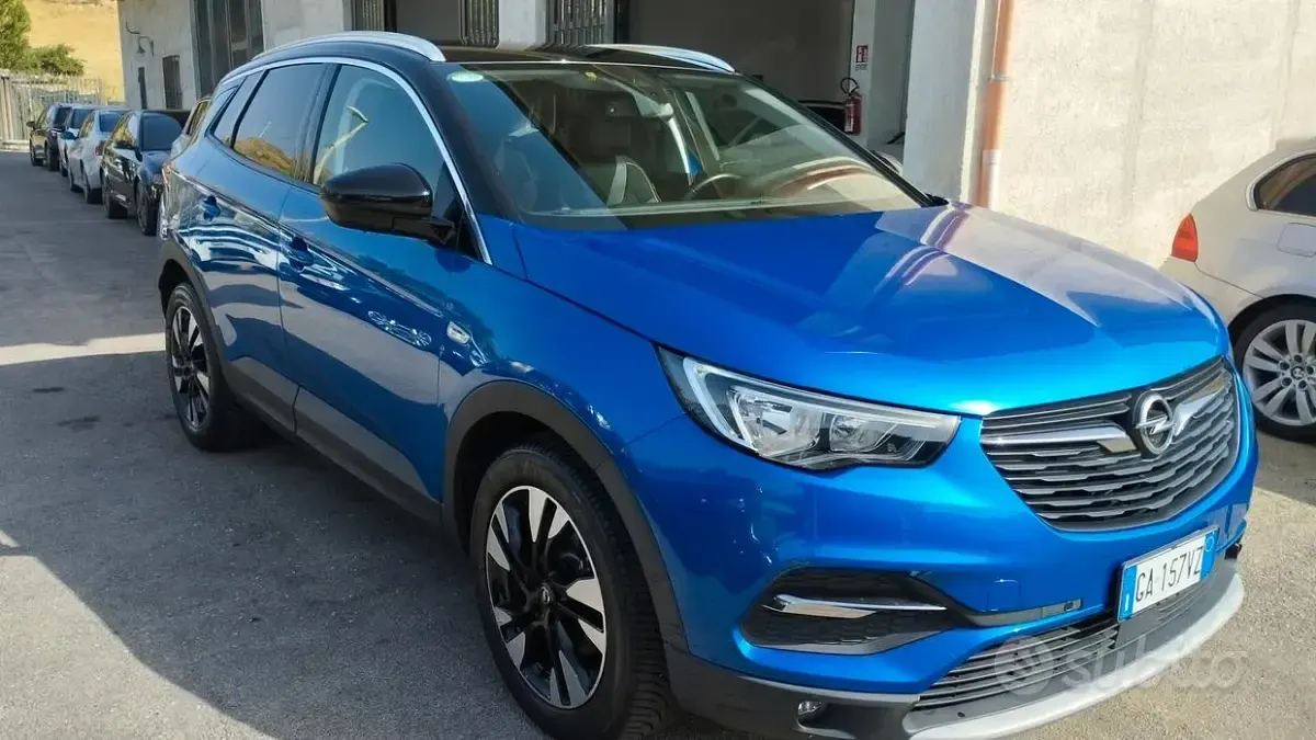 Usata Opel Grandland X Ultimate 131 CV (96 kW) 2020 Blu SUV
