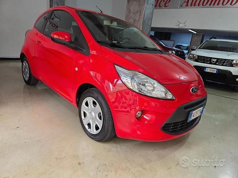 Usata Ford Ka 69 CV (50 kW) 2014 Rosso Berlina
