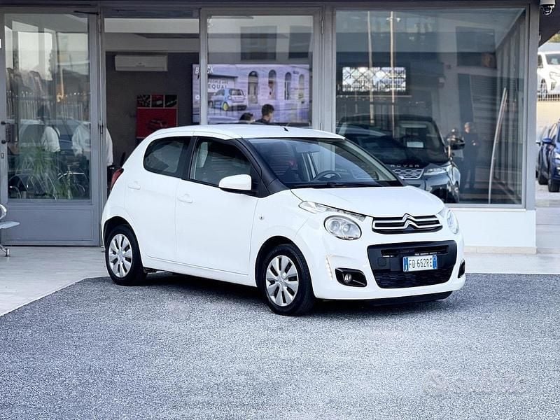 Usata Citroën C1 69 CV (50 kW) 2016 Bianco Utilitaria