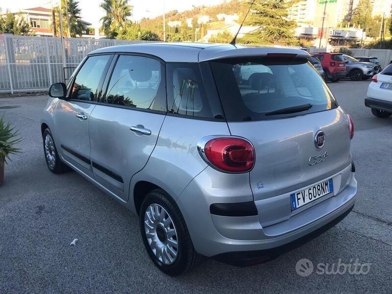 Usata Fiat 500L Mirror 95 CV (69 kW) 2019 Argento Monovolume