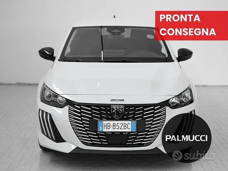 Nuova Peugeot 208 Allure 102 CV (75 kW) 2025 Bianco Utilitaria