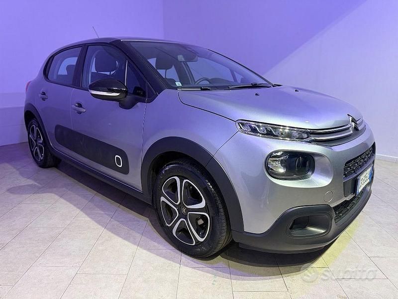 Usata Citroën C3 PureTech 83 CV (61 kW) 2020 Argento Utilitaria