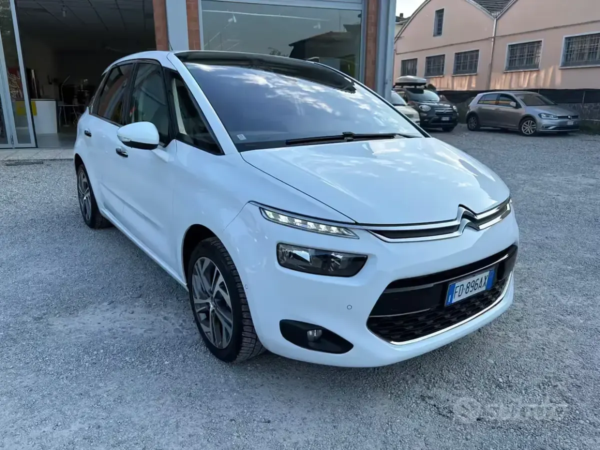 Begagnad Citroën C4 Picasso 120 HK (88 kW) 2016 Vit Minibuss