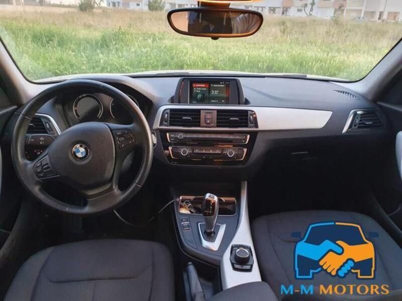 Usata BMW 118 Advantage 150 CV (110 kW) 2018 Grigio Utilitaria