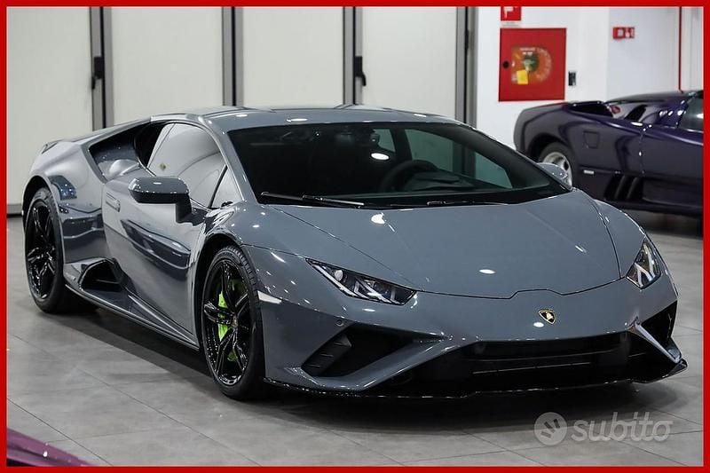 Usata Lamborghini Huracán 609 CV (447 kW) 2021 Grigio Coupé