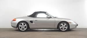 Usata Porsche Boxster 204 CV (150 kW) 1999 Argento Cabrio